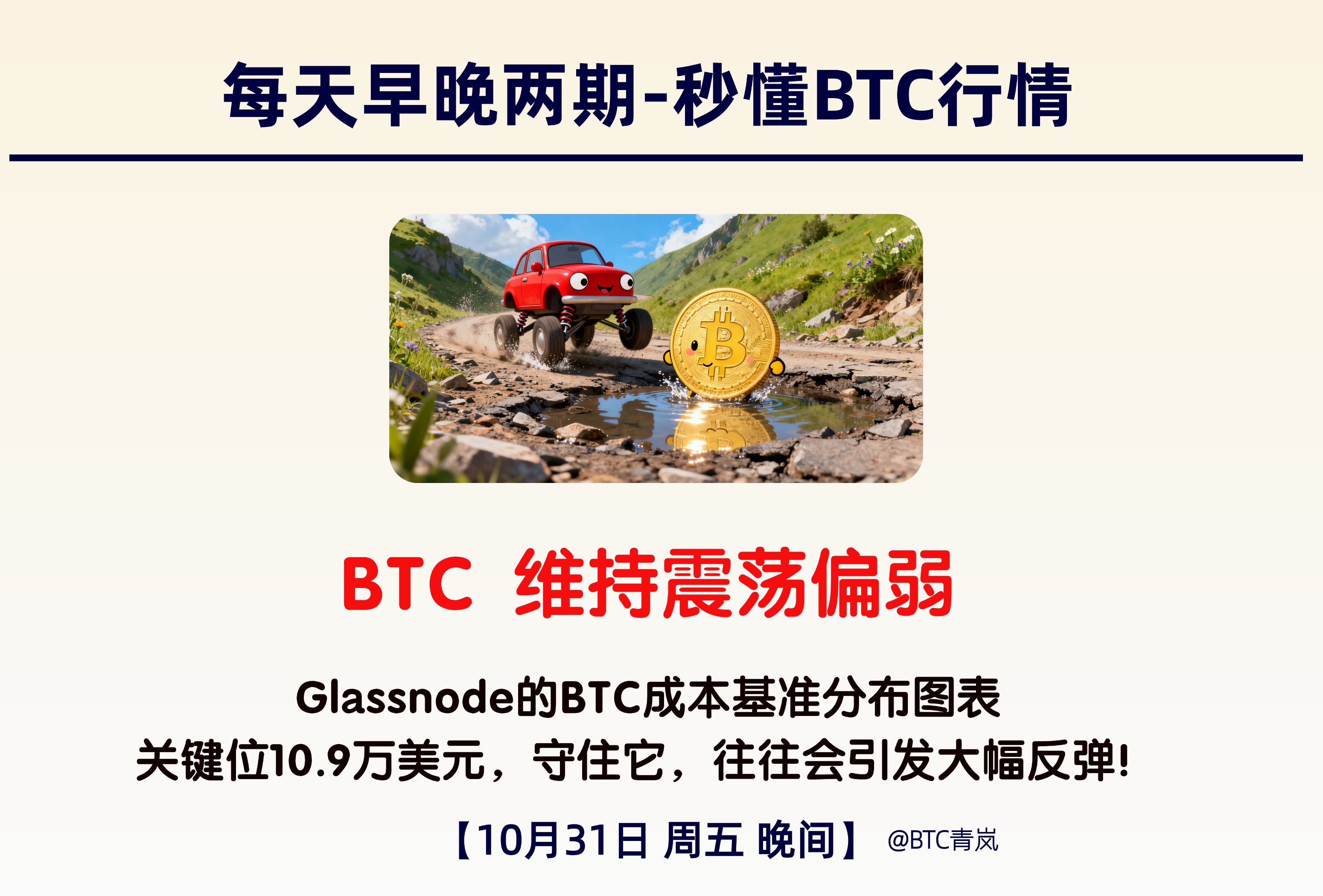 10月31日周五 晚间BTC分析