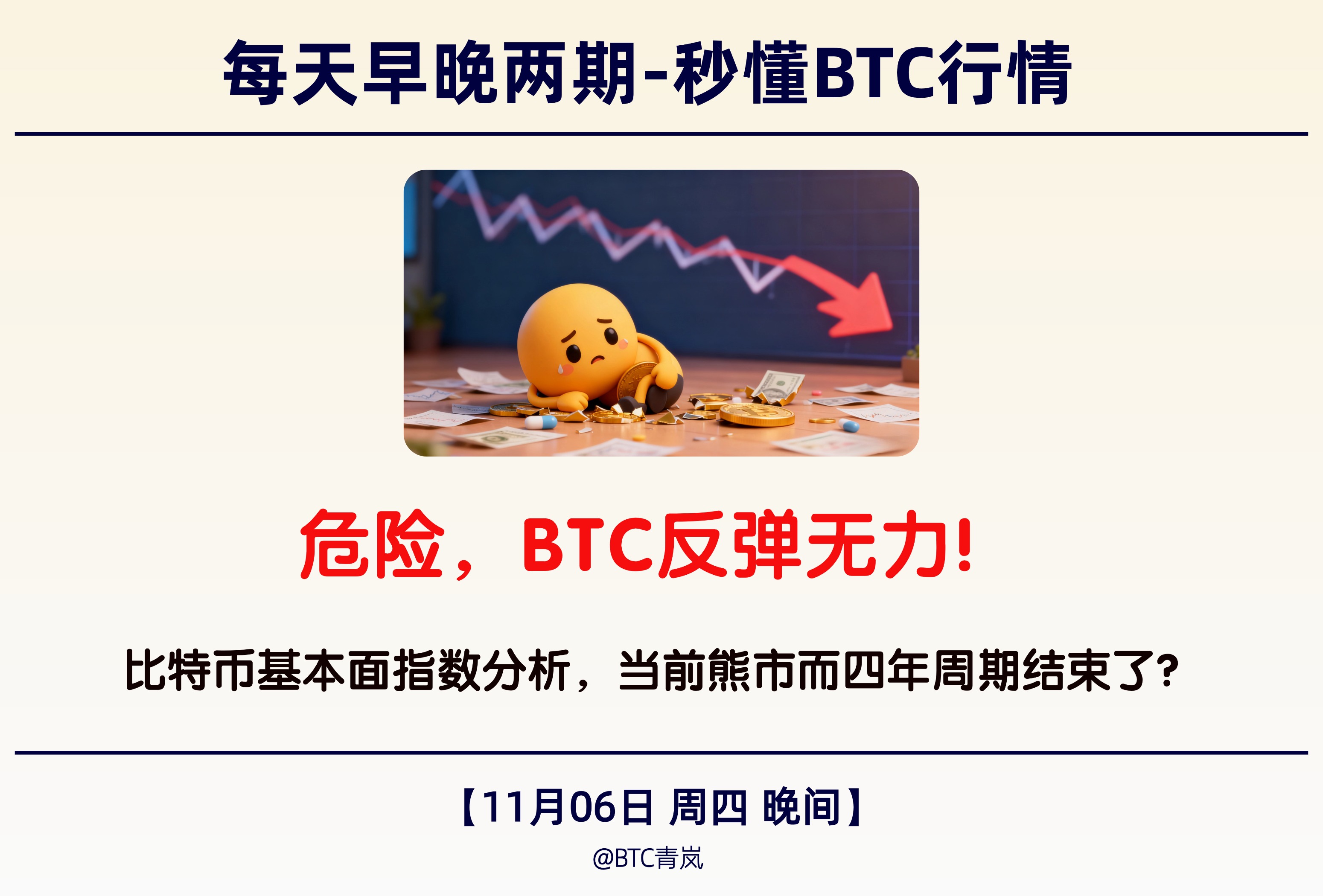 11月06日周四 晚间BTC分享