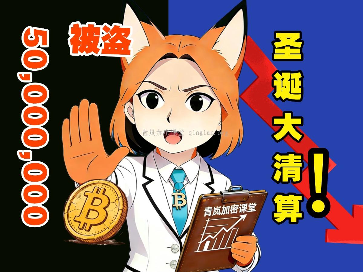 5000万U一秒归零！BTC机构成本线告急，圣诞前夕主力在逃命？