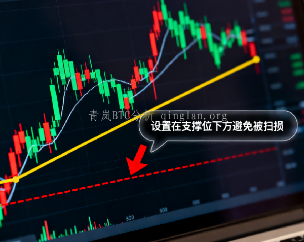 合约止损技巧：设置在支撑位下方避免被扫损