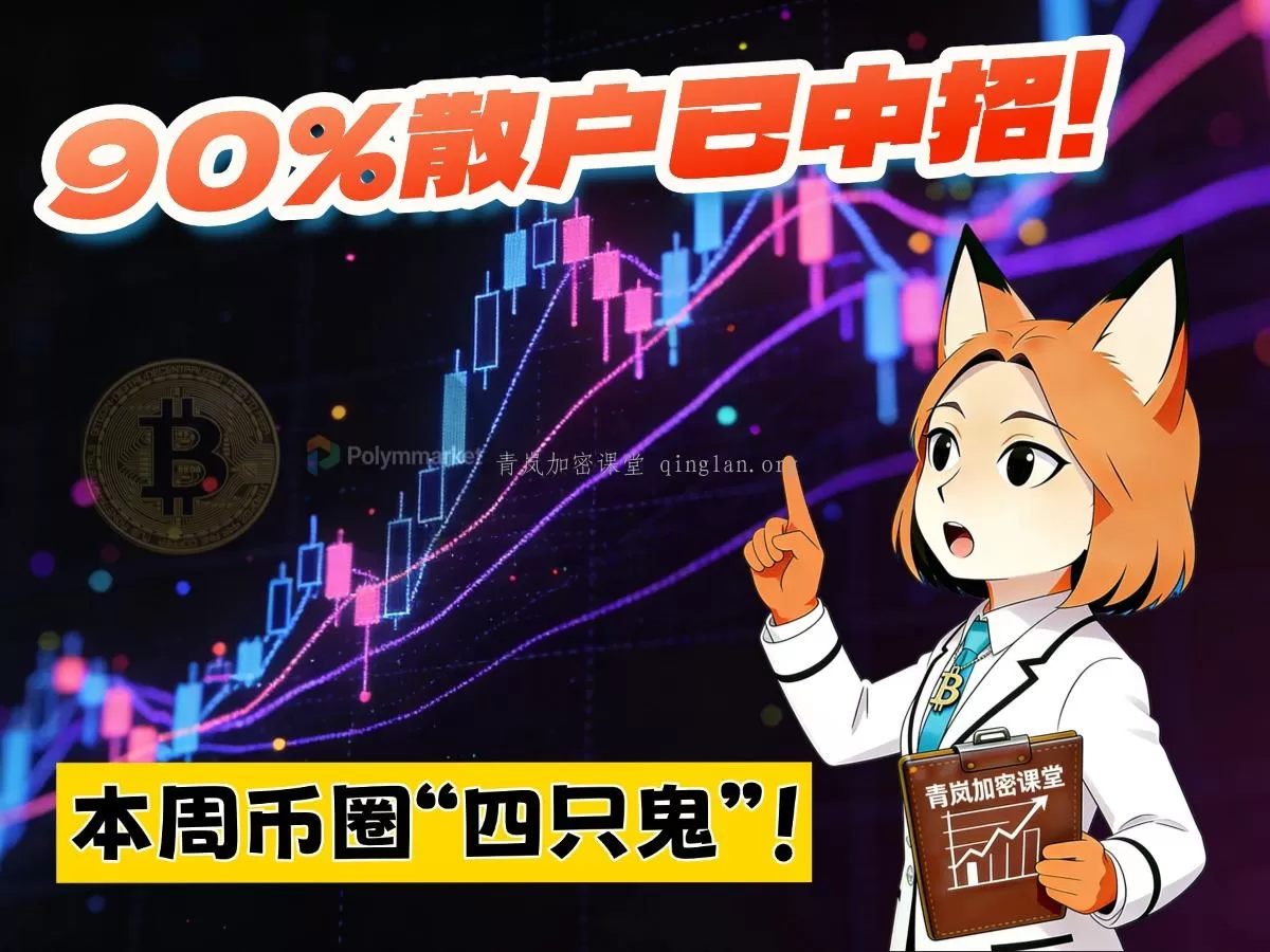 BTC九万久攻不下？小心这“四只鬼”吃掉你的本金！
