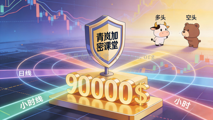 青岚BTC分析｜1月3日周五｜突破九万，站稳了吗？